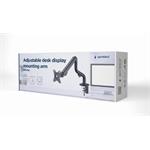 GEMBIRD Stolný držiak na monitor MA-DA1-02, naklápací, do 32" a 8 kg, čierny
