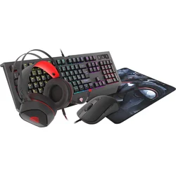 Genesis Cobalt 330 RGB CZ/SK, herný set 4v1, RGB podsvietenie