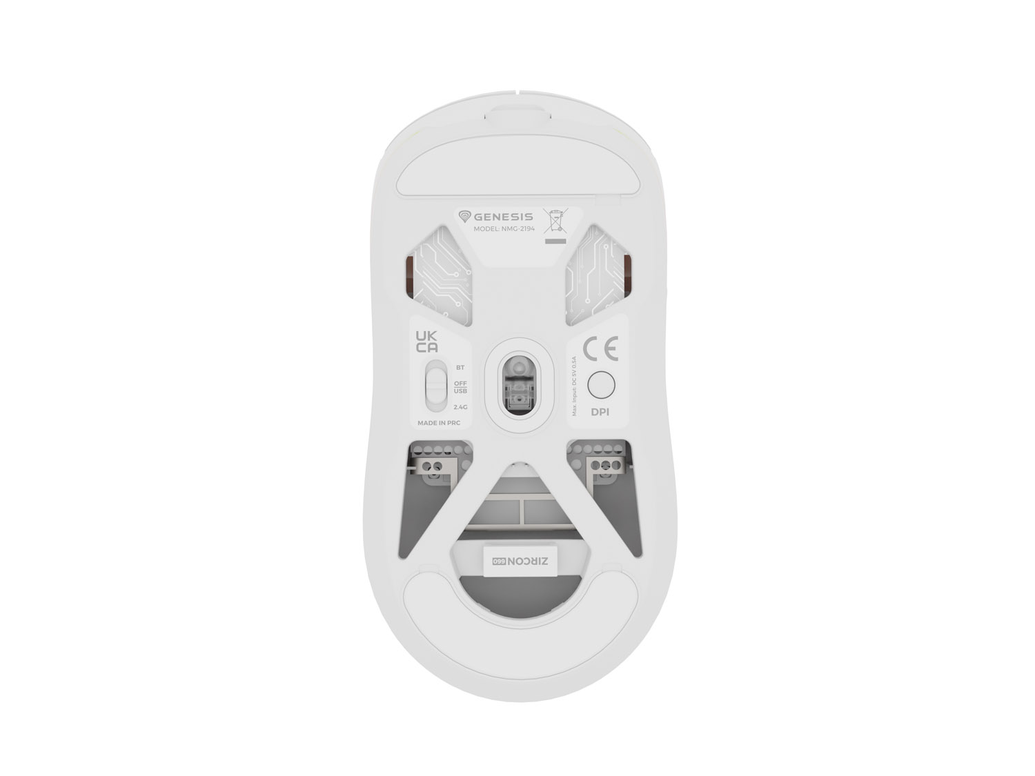 Genesis Zircon 660 PRO, biela