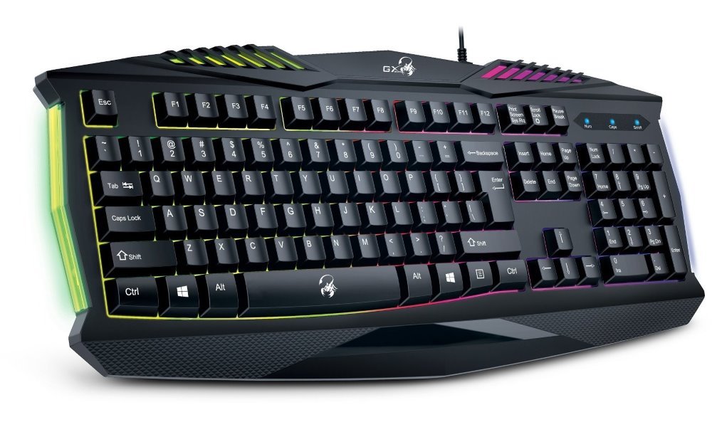 Genius GX Gaming Scorpion K220, černá, CZ/SK