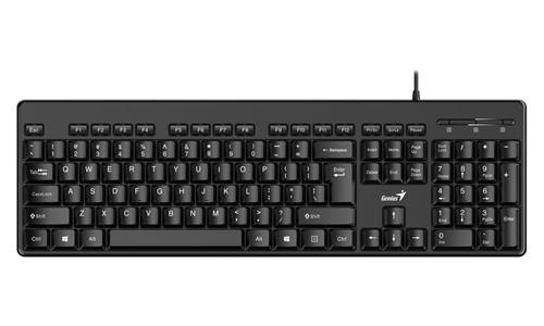 GENIUS KB-116/ Drátová/ USB/ černá/ CZ+SK layout