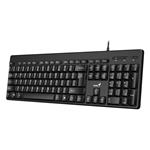 GENIUS KB-116/ Káblové pripojenie/ USB/ Čierne/ CZ+SK rozloženie
