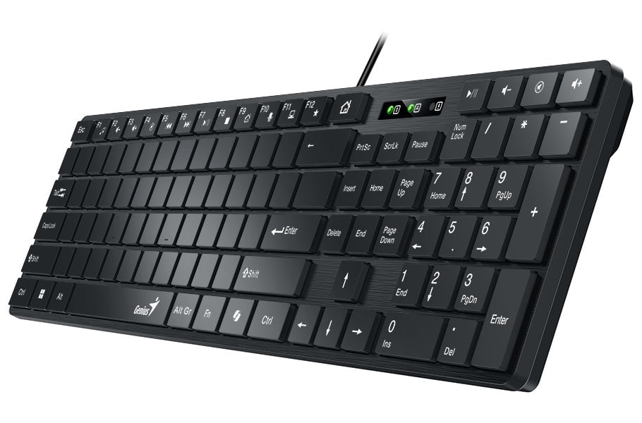 Genius Slimstar K500 Education, bez odtlačkov kľúčov