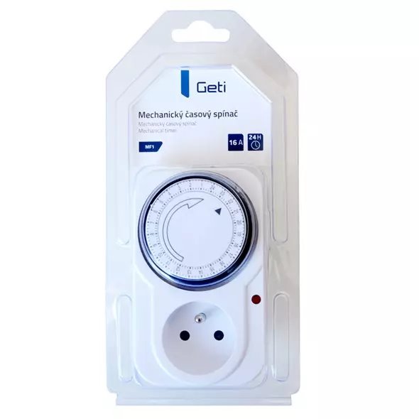 Geti spínacia zásuvka MF1 mechanický deň