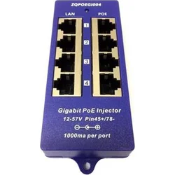 Gigabitový 4-portový PoE panel (POE-PAN4-GB)