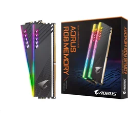 GIGABYTE AORUS RGB DDR4 16GB (2x8GB) 3600MHz GP-AR36C18S8K2HU416R - Paměťové moduly