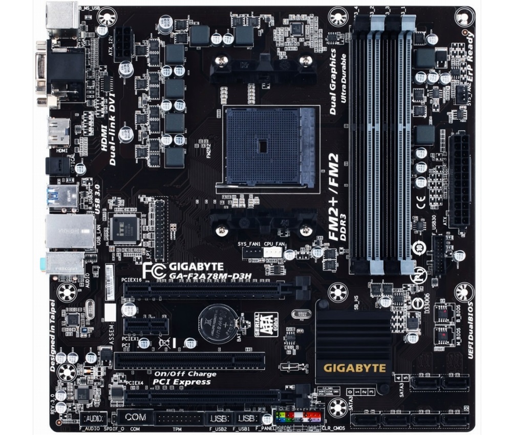 Gigabyte ga f2a78m ds2 обзор