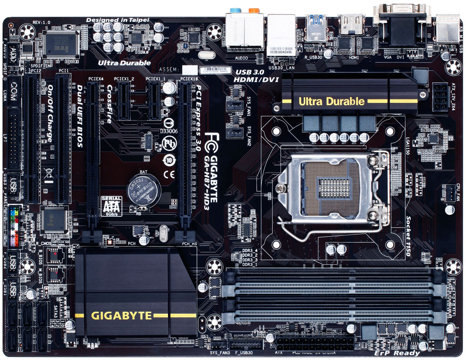 Gigabyte ga h87 d3h разгон