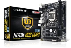 GIGABYTE H170M-HD3 DDR3