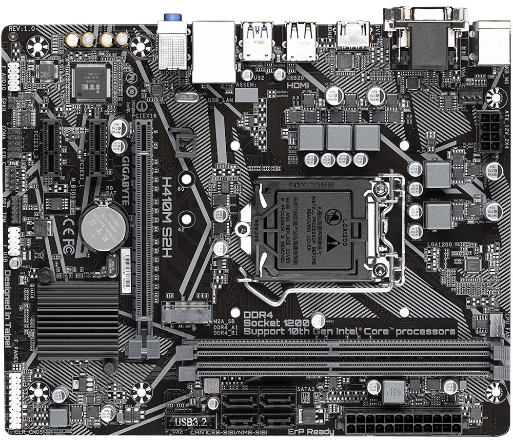 GIGABYTE H410M S2H | T.S.BOHEMIA