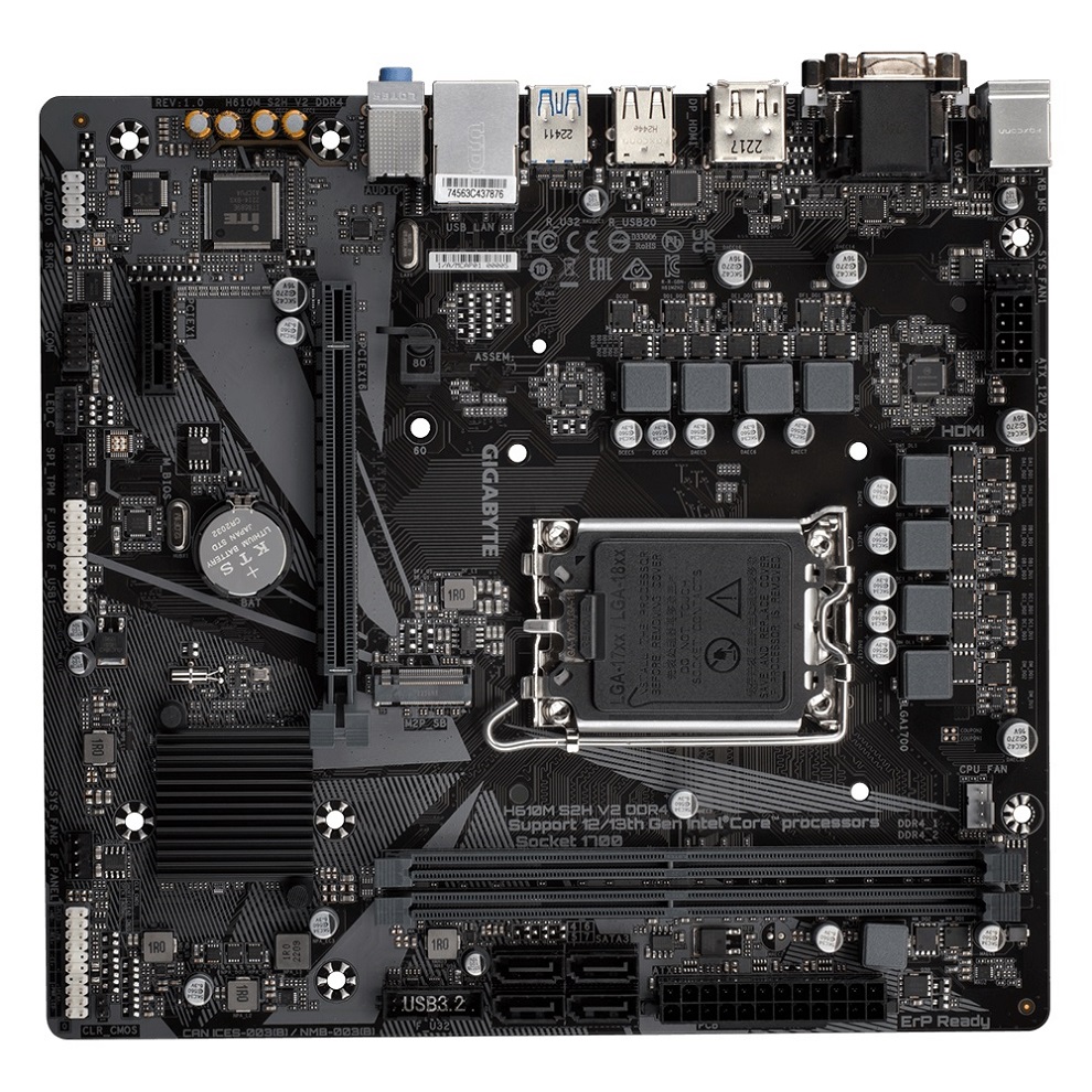 GIGABYTE H610M S2H V2 DDR4