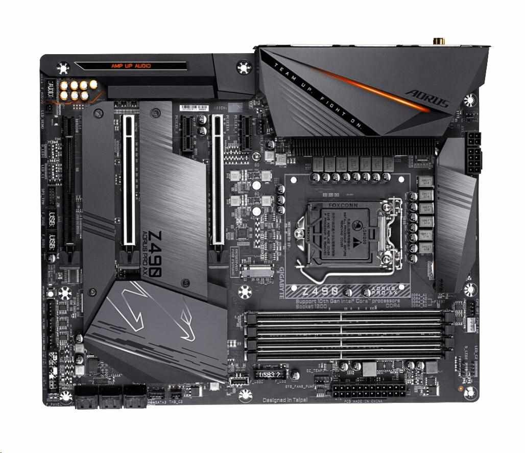 Материнская плата gigabyte z490 aorus pro ax обзор