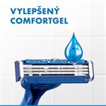 Gillette Blue3 Comfort jednorazové holiace strojčeky 3+1ks