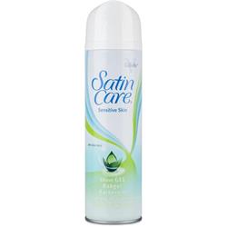 Gillette Satin Care Sensitive Gel na holenie pre ženy, 200 ml