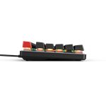 Glorious GMMK Full-Size Gateron Brown, US Layout, čierna