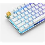 Glorious GMMK Full Size White Ice Edition - Gateron-Brown, US-Layout