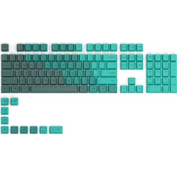 Glorious GPBT Keycaps - 114 PBT Keycaps, ANSI, US-Layout, Rain Forest