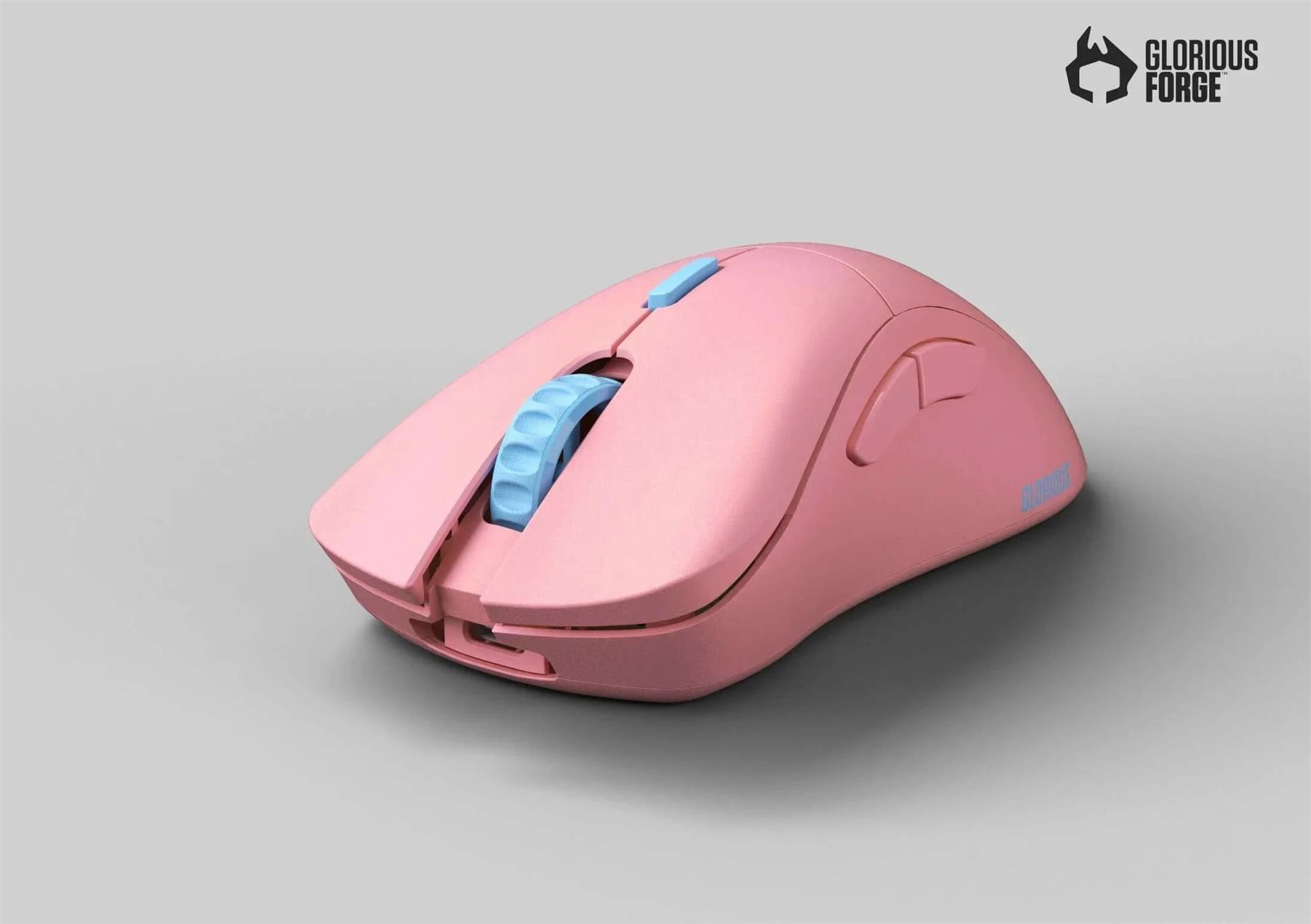 Glorious Model D PRO Wireless herní myš - Flamingo - Forge