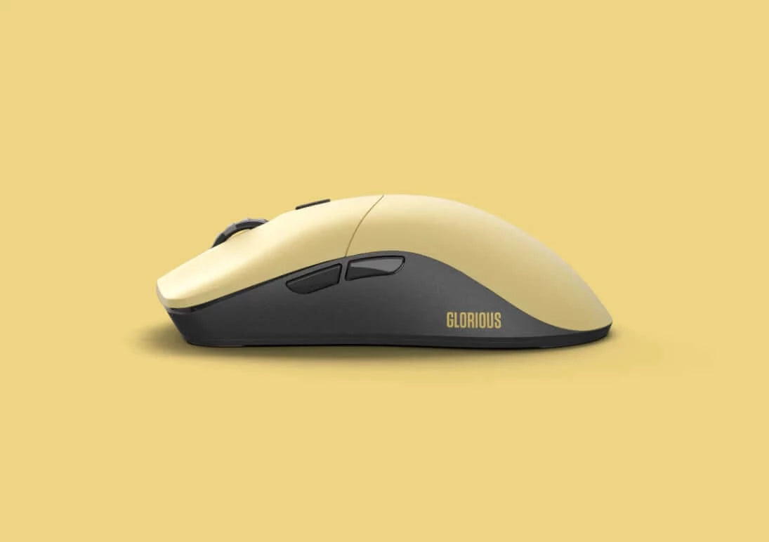 Glorious Model O Pro Wireless herní myš - zlatýen Panda - Forge