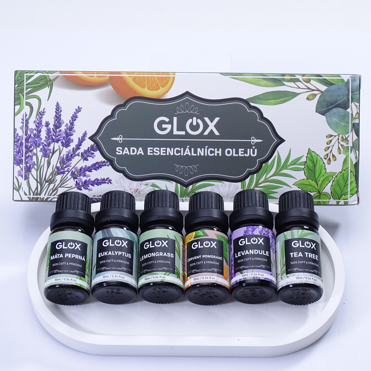 GLOXAO1 - Sada 6ks aroma olejů