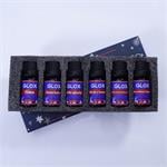 GLOXAO2 – Sada 6 ks vianočných aromatických olejov
