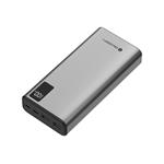 GoGEN 20000 mAh, PB200007, powerbanka, stříbrná