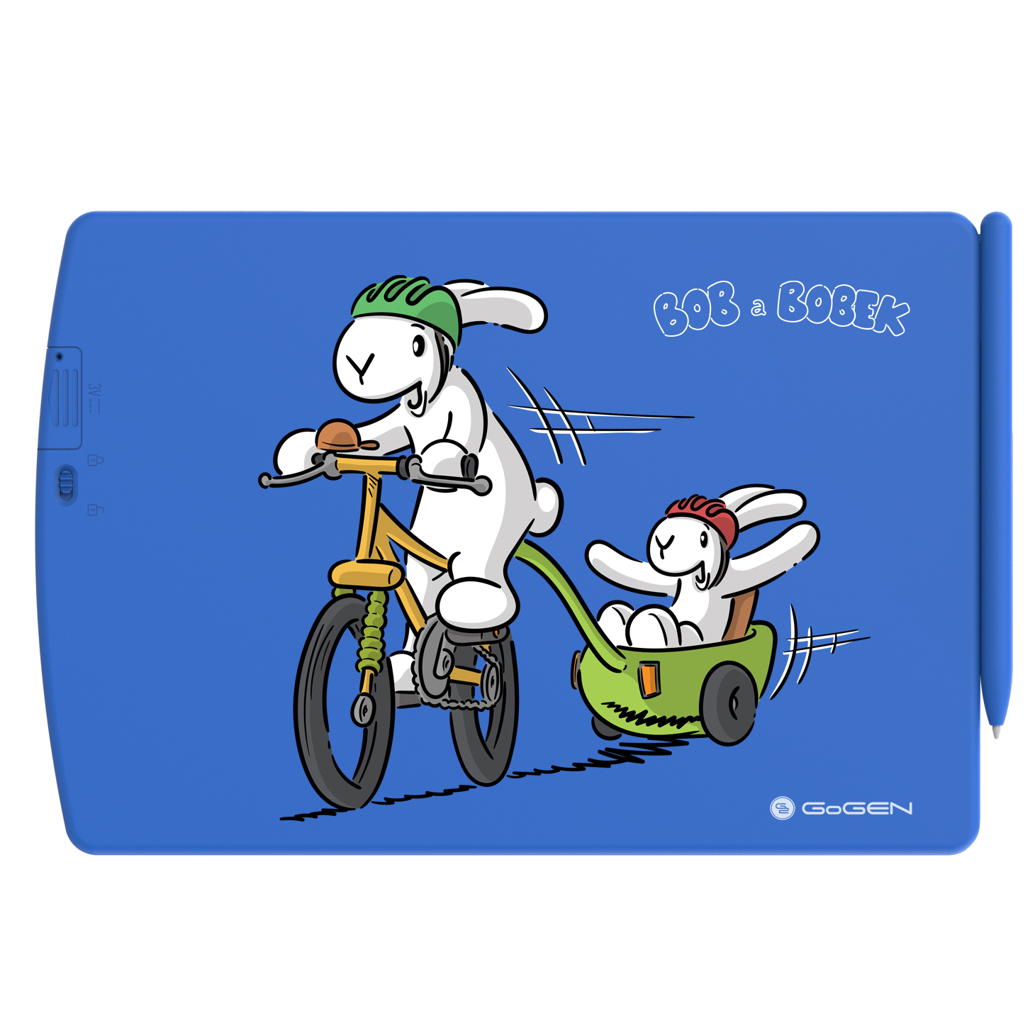 GoGEN BOB A BOBEK Tabuľka na kreslenie, modrá