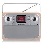 GoGEN DAB 700 BTCS, hnědé/stříbrné
