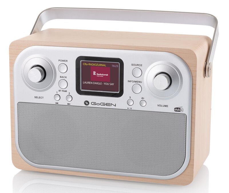 GoGEN DAB 700 BTCS, hnedé/strieborné GOGDAB700BTCS