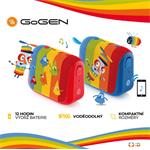 GoGEN Prenosný reproduktor GoGEN DÉČKO TRIO B, modrý