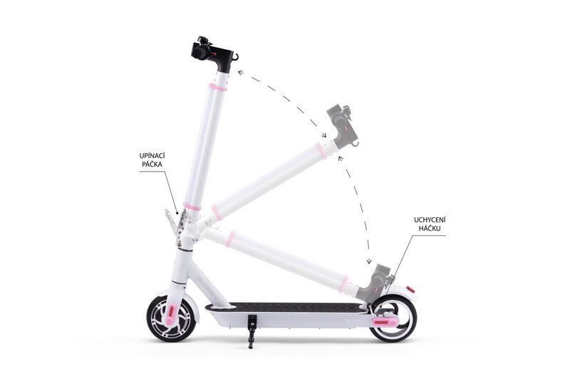 GoGEN VOYAGER LITE S201P, biela a ružová