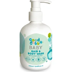 Good Bubble Dětská mycí emulze a šampón Okurka a Aloe Vera 250ml