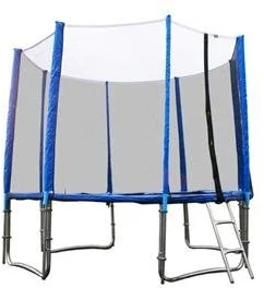 GOODJUMP 2. část 4UPVC Trampolína 400 cm s ochrannou sítí + žebřík + krycí plachta - SAMOSTATNĚ NEPRODEJNÉ