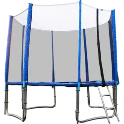 GoodJump 4UPVC Trampolína 400 cm s ochrannou sítí + žebřík + krycí plachta