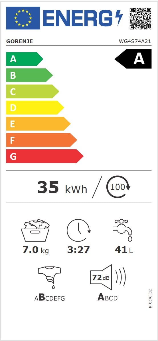 Gorenje WG4S74A21