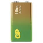 GP alkalická batéria ULTRA 9V (6LR61) 1Ks