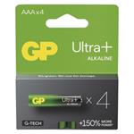 GP alkalické batérie ULTRA PLUS AAA (LR03) 4pack