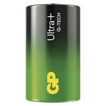 GP alkalické batérie ULTRA PLUS D veľké mono (LR20) 2balenia