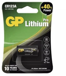 GP CR123A 3V - blister 1Ks