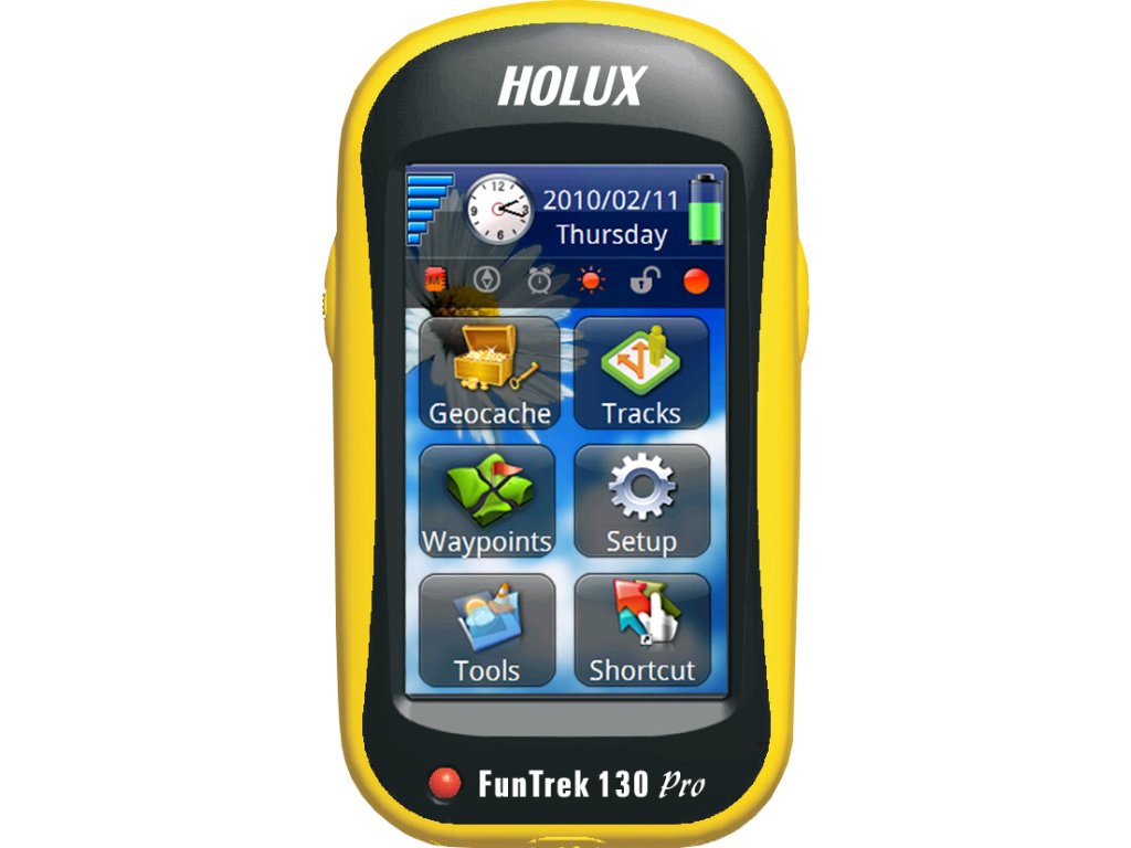 HOLUX Funtrek 130 Pro + TOPO CZ/SK (96110-10N) | TSBOHEMIA.CZ