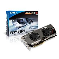 Grafická karta MSI ATI R7950 Twin Frozr 3GD5/OC 3GB D5 880/5200MHz 1xDVI+2xminiDP+HDMI