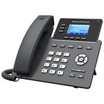 Grandstream GRP2603P/ telefón VoIP/ 2,48" podsvietený grafický displej/ 6x SIP/ 2x LAN/ PoE/ GDMS