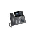 Grandstream GRP2616 SIP telefón, 2x displej, 4,3" a 2,4", 6 SIP účtov, 24 pr.tl., 2x1Gb, WiFi, BT, USB