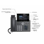 Grandstream GRP2616 SIP telefón, 2x displej, 4,3" a 2,4", 6 SIP účtov, 24 pr.tl., 2x1Gb, WiFi, BT, USB