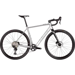 Gravel e-bike MMR X-BEAT 00 - Silver N Black - veľkosť XS / 2024