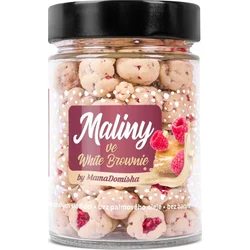 GRIZLY Maliny ve White Brownie by MamaDomisha, 90 g