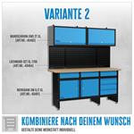Güde GL 1709 XL 3-dielny nástenný vešiak