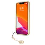 Guess 4G Charms Zadní Kryt pro iPhone 13 Pro Brown