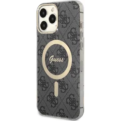 Guess 4G IML MagSafe zadný kryt pre iPhone 13 Pro Max Black