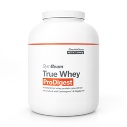 GymBeam True Whey ProDigest 2 kg - slaný karamel
